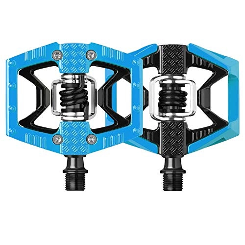 Mountain Bike Pedal : CRANKBROTHERS Unisex's Doubleshot-2 Pedals, Blue, One Size