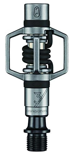 Mountain Bike Pedal : CRANKBROTHERS Unisex's Eggbeater-3 Pedals, Black, One Size