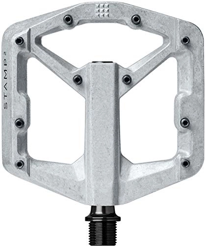 Mountain Bike Pedal : Crankbrothers Unisex's Stamp 2 Bike Pedal, Raw, S