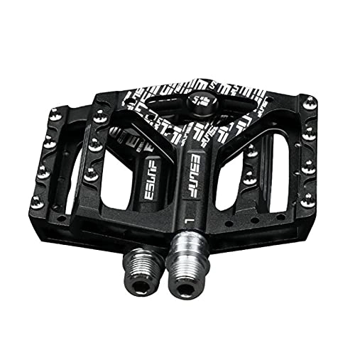 Mountain Bike Pedal : Crazyfly Bike pedals, Mountain Bike Pedal, Non-Slip Aluminum Alloy Bicycle Pedal, for Practical Road Bike Cycling Accessories