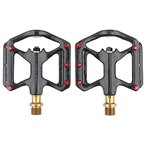 Mountain Bike Pedal : CUEA Mountain Bike Pedal Bicycle Pedal Aluminum Alloy Bike Pedals Bike Bicycle Adapter Parts correct your position for Road Bike