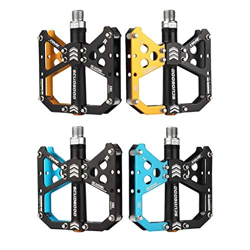 Mountain Bike Pedal : CUTICATE 2 Pairs Mountain Bike Pedals Durable Bearings Pedals With Anti-Skid Platform