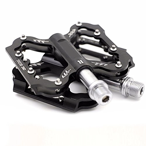 Mountain Bike Pedal : Cutogain 1 Pair Professional Bike Pedals Ultralight Bearing MTB Pedal Aluminum Alloy Road Bicycle Cycling Part Supplies