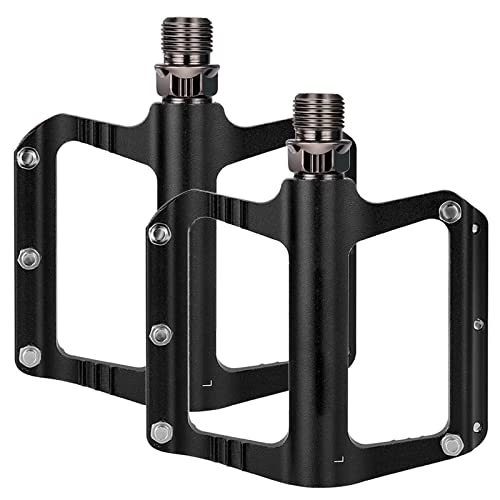 Mountain Bike Pedal : CUYUFIA 1 Pair Bike Pedal Nonslip Aluminum Alloy Mountain Bike Pedal Sealed Bearing Pedals Cycling Accessories