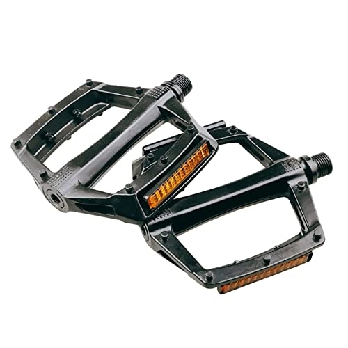 Mountain Bike Pedal : Cycling Pedals Hollow Mountain Bike Pedal 3 Bearing Non-Slip Lightweight Bicycle Platform Pedals Bicycle Foot Pegs Bicycle Pedal Mountain Bike Pedals Flat Bicycle Bearings Bike Platform Pedals