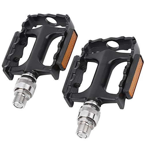 Mountain Bike Pedal : Cyrank Mountain Bike Pedal Set, Bicycle Pedals, Road Bike Pedals for Most Road Mountain Bike, 1Pair