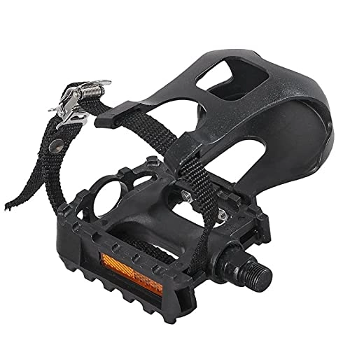 Mountain Bike Pedal : CZWNB Pedals, A pair of bicycle folding bicycle road bike aluminum alloy folding pedals with reflectors bicycle pedals mountain bike.