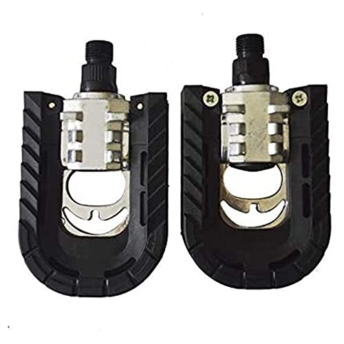 Mountain Bike Pedal : CZWNB Pedals, A pair of universal pedals for bicycle pedals, aluminum alloy non-slip mountain wide platform bicycle pedals bicycle pedals mountain bike.