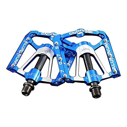 Mountain Bike Pedal : DASNTERED Bike Bicycle Pedals - 1 Pair Aluminum Alloy Bike Pedals Fitness Bike Pedals Durable Outdoor Mountain Road Platform For Adult