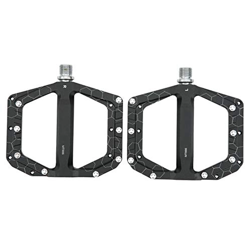 Mountain Bike Pedal : DAUERHAFT Light Weight Bike Pedal Aluminum Alloy Pedal CNC Surface Road Bicycle Pedal, Suitable for Mountain Bike