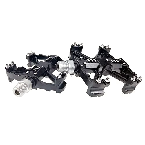 Mountain Bike Pedal : Dcolor Bicycle Pedal High-Strength Bearing Pedal Mountain Bike Pedal Flat Wide Pedal Bicycle Accessories
