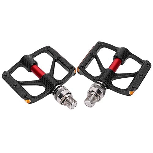 Mountain Bike Pedal : Demeras Mountain Bicycle Pedals Repair Parts Aluminum Alloy Self-locking Cycling Pedals Road Bike Pedals for Mountain Bike for Cycling Road Bike Bicycle