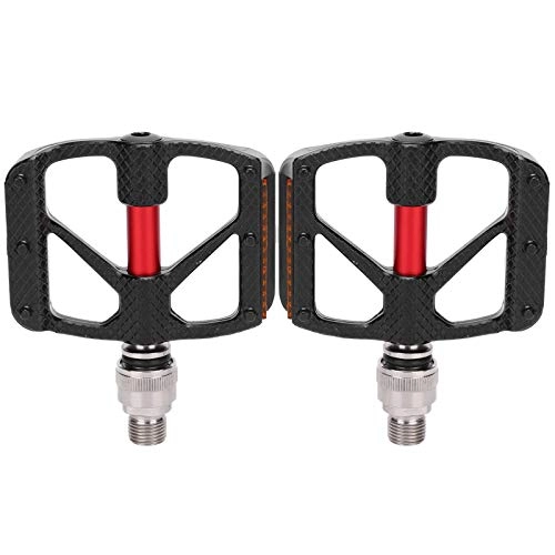 Mountain Bike Pedal : Demeras Road Bike Pedals Mountain Bicycle Pedals Repair Parts Bearing Clipless Bike Pedal for Cycling Road Bike Bicycle