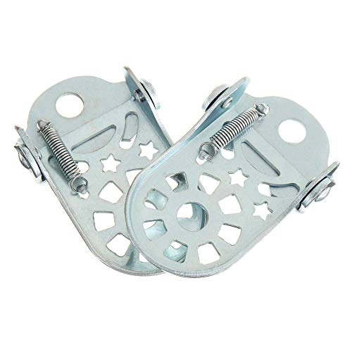 Mountain Bike Pedal : DHTOMC Pedali Per Mountain Bike Children's Bicycle Stainless Steel Pedals Foldable Footrest MTB Road Bike Footrest Superficie Antiscivolo