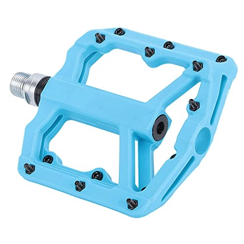 Mountain Bike Pedal : Dilwe Bicycle Pedal, Mountain Bike 3 Bearing Platform Pedal Chrome Molybdenum Steel Bicycle Accessories
