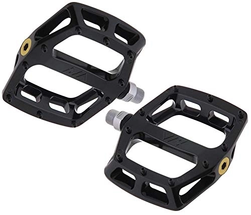 Mountain Bike Pedal : Dmr V12 Magnesium Pedals - Black / Flat Mag MTB Mountain Biking Bike Bicycle Cycling Cycle Riding Ride Wide Platform Sticky Grip Pin Downhill Freeride Trail Dirt Jump Pedal Lightweight Accessories