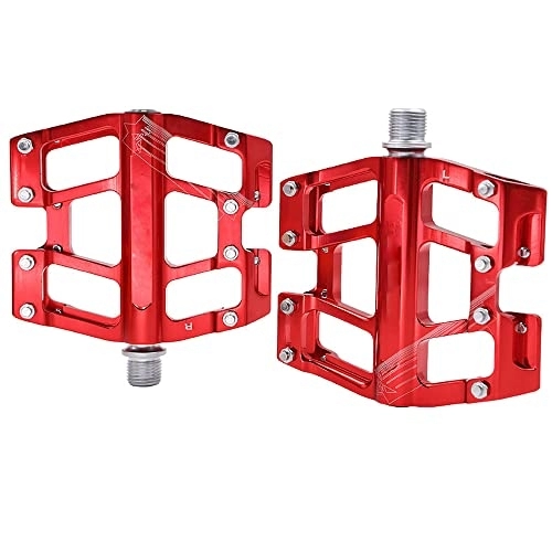 Mountain Bike Pedal : DSFHKUYB Mountain Bike Pedals MTB Pedals Bicycle Flat Pedals Aluminum 9 / 16" Sealed Bearing Lightweight Platform