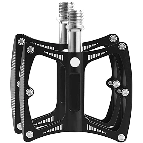 Mountain Bike Pedal : DSMGLRBGZ Bike Pedals, Non-Slip Aluminum Alloy Lightweight for Cycling / Trek / Road / Mountain / Bicycle Flat Pedals