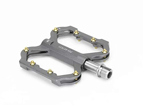 Mountain Bike Pedal : DUBAOBAO Mountain Bike Bicycle Pedals, Aluminum Alloy Palin Bearing Titanium Shaft Pedals, Bicycle Bicycle Accessories Pedal