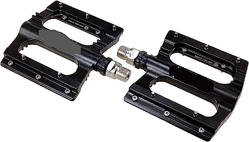 Mountain Bike Pedal : Durable pedals Sturdy pedals Lightweight pedals Bike Lightweight Non-Slip Aluminum Alloy Cycling Pedal For 9 / 16 Road Mountain BMX MTB Bike