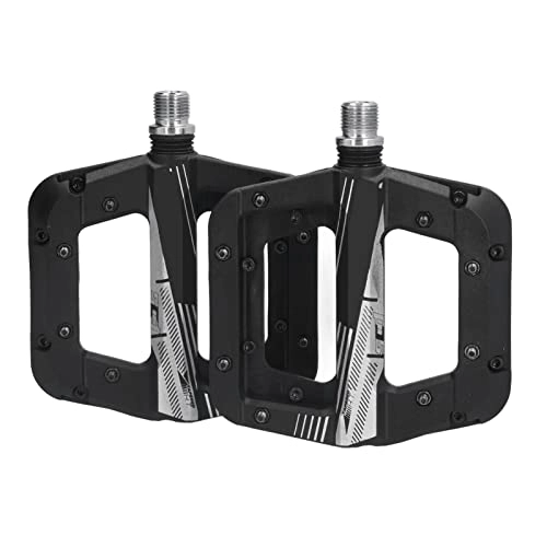 Mountain Bike Pedal : Entatial Bike Bearing Pedals, Lightweight Wear Resistant Bicycle Pedal Stable for Mountain Bikes