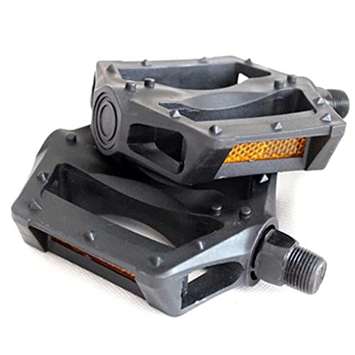 Mountain Bike Pedal : ERGXGYU Mountain Bike Pedal Ultra-light 4 Bearing MTB Bicycle Pedals Bicicleta 9 / 16in For Road Cycling Pedals Built In Reflective Strips