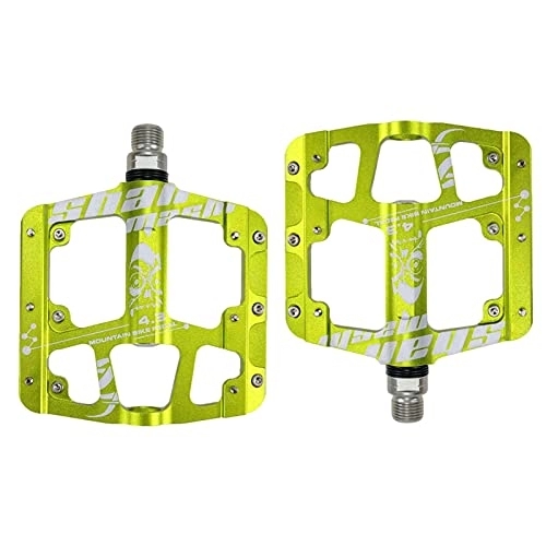 Mountain Bike Pedal : Eternitry Bicycle Pedals, Mountain Bike Pedals, 4.3 Mountain Bike Bearing Pedals, 3 Bearing Bicycle Pedals, Large And Comfortable Pedals