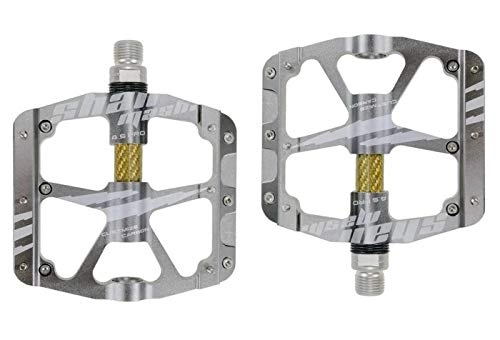 Mountain Bike Pedal : Evetin Ultralight Mountain Bike Pedals Trekking Road Bike Bicycle Pedals with Carbon Fibre Sealed Bearing 450, Pedal450-Pro-T