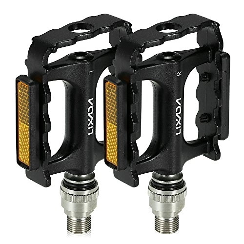 Mountain Bike Pedal : Explopur Bike Quick Release Pedals - MTB Cycling Platform Pedal with Pedal Extender Adapter