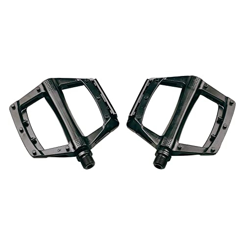 Mountain Bike Pedal : F Fityle Mountain Bike Pedals, Aluminum Alloy Bicycle Platform Flat Pedals, 9 / 16" Cycling Bearing Pedals Non-, for MTB Road Bikes