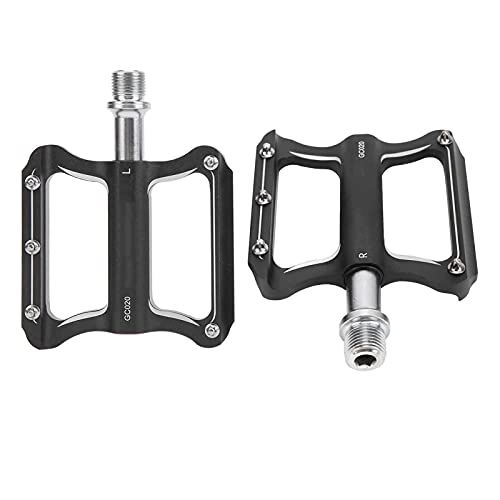 Mountain Bike Pedal : Faceuer Mountain Bike Pedals, Lightweight DU Bearing Pedals CNC Aluminum Alloy Body Anti‑skid Nails Grab for Outdoor for Mountain Bikes and Road Bikes