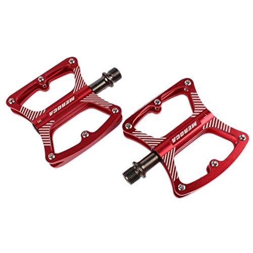 Mountain Bike Pedal : Fancylande 1Pair Bicycle Pedal Mountain Bike 3-axis Pedal Aluminum Alloy Bearing Pedal Ultra-light Mountain Bike 3 Bearing Pedal Bicycle Equipment Accessories