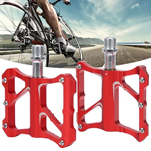 Mountain Bike Pedal : Fishawk Bike Pedal, Road Bicycle Pedal, Road Bike Pedal, for Mountain Bike Non-slip Road Bike(red)