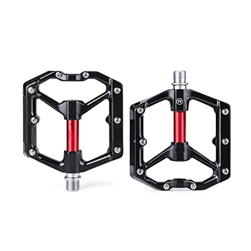 Mountain Bike Pedal : FMOPQ Mountain Bike Pedals Ultralight Bike Aluminum Pedals Sealed Bearings Flat Platform All-Around Pedals Super Strong 9 / 16" Spindle
