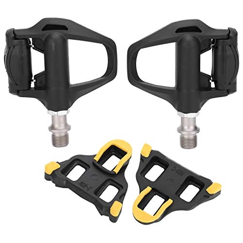 Mountain Bike Pedal : FOLOSAFENAR Road Bike Pedals, Bicycle Platform Pedals, Bicycle Repair Replacement, with Cleats, for Mountain Bikes, Spinning Bikes, Peloton Bikes, Folding Bikes, Tourism, City Bikes, etc