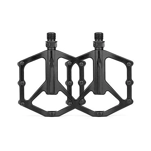 Mountain Bike Pedal : FQCD Bearings Mountain Bike Pedals Platform Bicycle Flat Alloy Pedals Pedals Non-Slip Alloy Flat Pedals