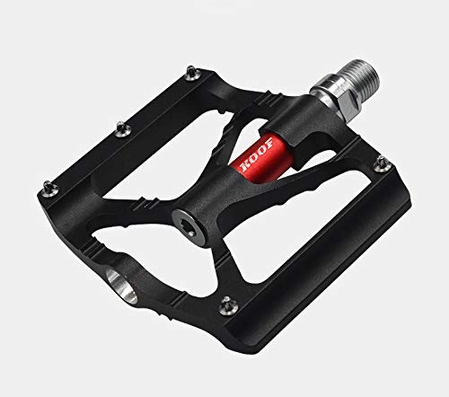 Mountain Bike Pedal : Frondent Bicycle Pedals, Aluminum Alloy Bike Pedals for Outdoor Cycling and Road Mountain（15mm）