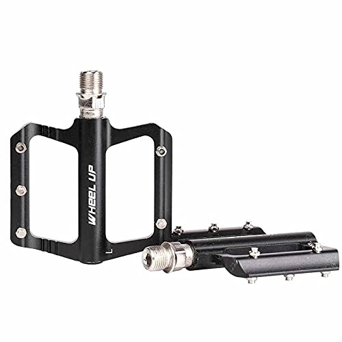 Mountain Bike Pedal : fupah Bicycle Pedals, Aluminum Alloy Bearing Pedals, Non-Slip Pedal Accessories