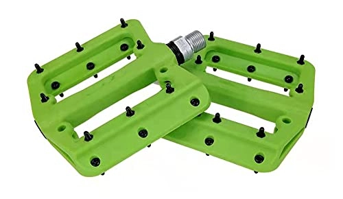Mountain Bike Pedal : FXDCY Bicycle Pedal Bearing Bicycle Mountain Bike Pedal Bicycle Accessories (Color : PD22 Green)