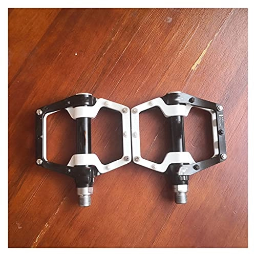 Mountain Bike Pedal : FXDCY Bicycle Pedals Mountain Bikes Road Bikes Pedals Bicycle Parts (Color : 528 Black and white)