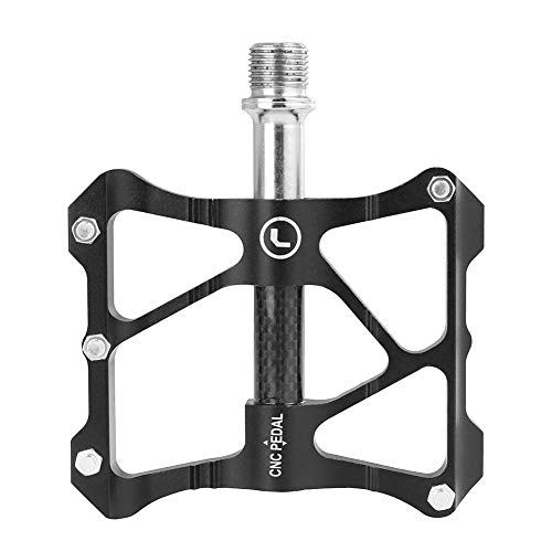 Mountain Bike Pedal : G-lucky Bicycle Pedals, Mountain Bike Wide Platform Bike Pedals Double In-Mold Aluminum CNC for Biking