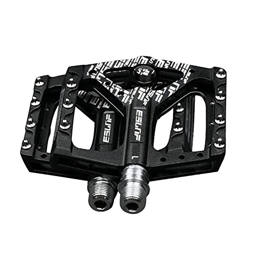 Mountain Bike Pedal : Ganghuo Mountain Bike Pedal Non-Slip Aluminum Alloy Bicycle Pedal Practical Road Bike Cycling Accessories For Mountain Bikes, Cross-country Bikes, Folding Bikes, Road Bikes, etc.
