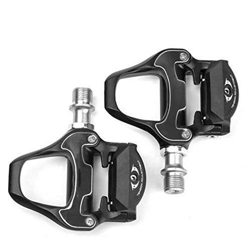 Mountain Bike Pedal : GJX Bicycle Pedals, Hikers Mountain Bike Pedals, Aluminum Alloy Bicycle Pedals 2