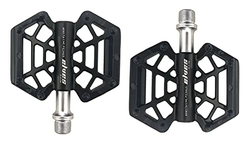 Mountain Bike Pedal : Glbz sports Pedal Spider Model Mountain Bike Bicycle Pedal Wide Pedal Hollow Sealed Pedal Durable Pedal Non-Slip High Performance Pedal
