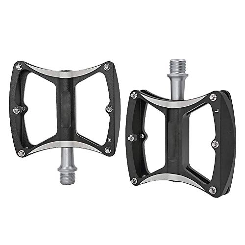 Mountain Bike Pedal : GPWDSN Bicycle Cycling Pedals, New Aluminum Anti-Slip Durable Mountain MTB Bike Pedals Ultralight Cycling Road Bike Hybrid PedalsCycling Components Parts Drivetrains
