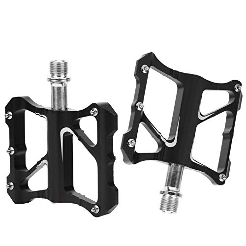 Mountain Bike Pedal : GUB GC005 Mountain Bike Pedals, GUB GC005 Bike Pedals Make Cycling More Efficient Wide Pedal Design Cycling More Grasp the Foot for MTB and Road Bike(black)
