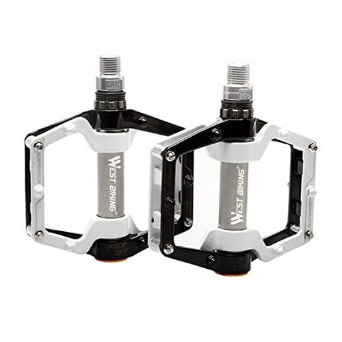 Mountain Bike Pedal : GUOQIANRU Motorcycle supplies Bike Pedals Ultralight MTB BMX Sealed Bearing Bicycle Pedals 9 / 16" Aluminum Alloy Road Mountain Bike Cycling Pedals Accessories (Color : 1)