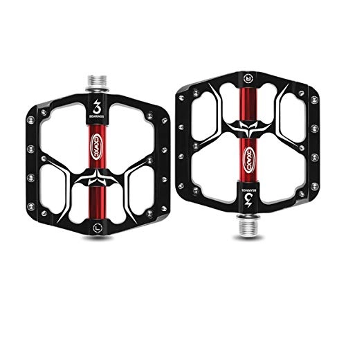 Mountain Bike Pedal : Guyuexuan MTB Bike Pedal 3 Bearing 9 / 16 Mountain Bike Pedals High-Strength Non-Slip Bicycle Pedals Surface For Road BMX MTB Fixie Bikesflat Bike The latest style, and durable
