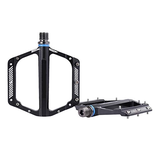 Mountain Bike Pedal : H-LML Bicycle pedal aluminum alloy bearing road pedal anti-skid pedal accessories