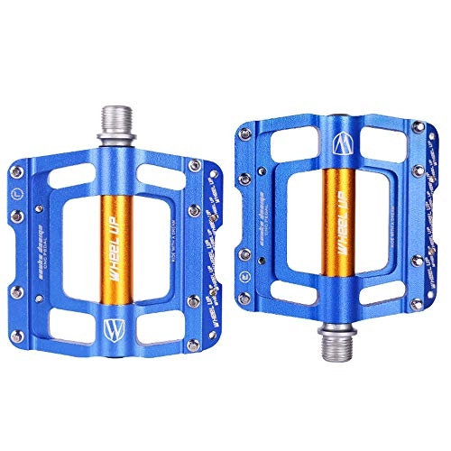 Mountain Bike Pedal : H-LML Bicycle pedals, aluminum alloy non-slip and durable mountain bike pedals Bicycle pedals Palin bearings